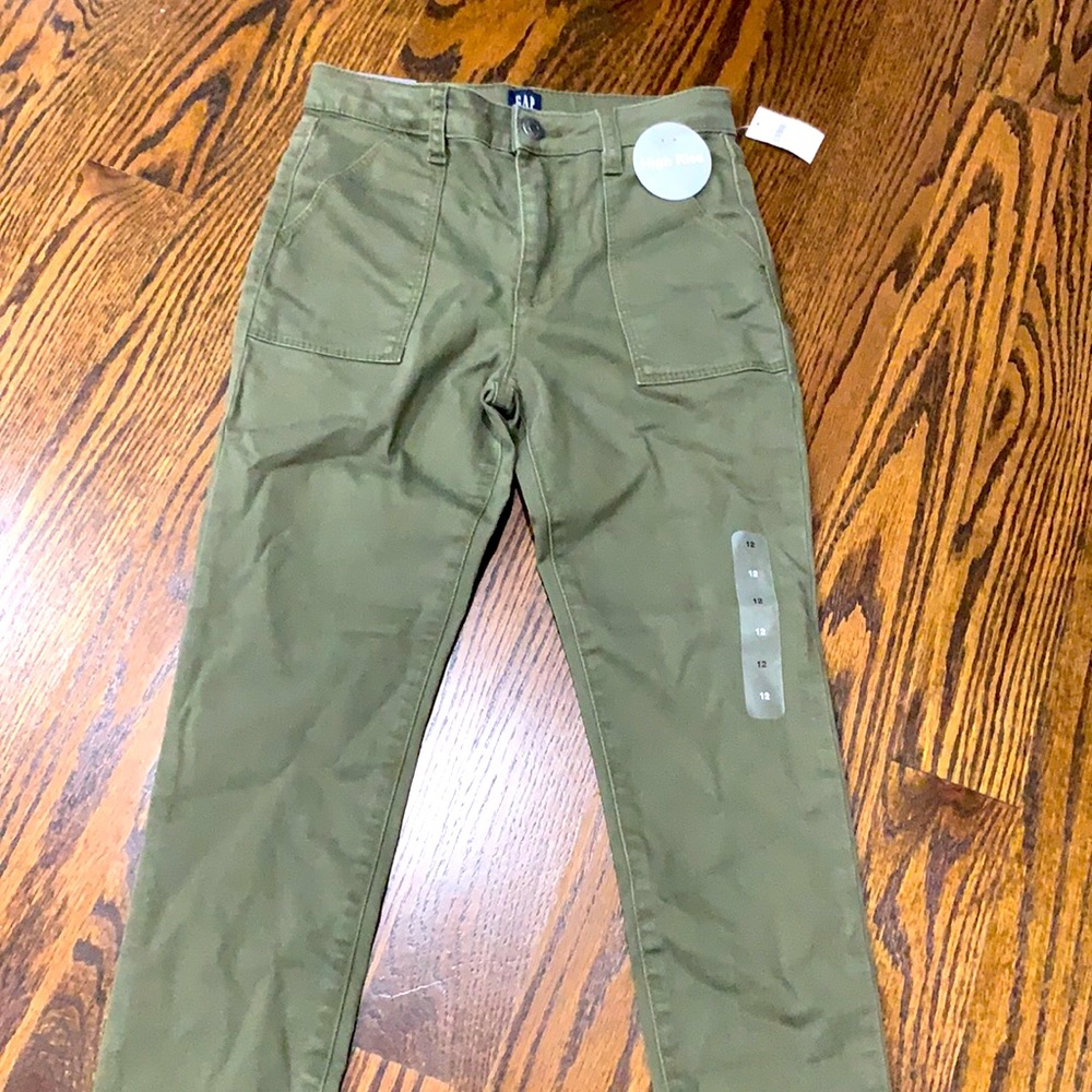 GAP girls high rise jegging 12